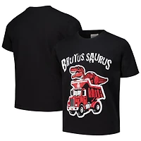Youth ComfortWash Black Ohio State Buckeyes Dino Truck T-Shirt