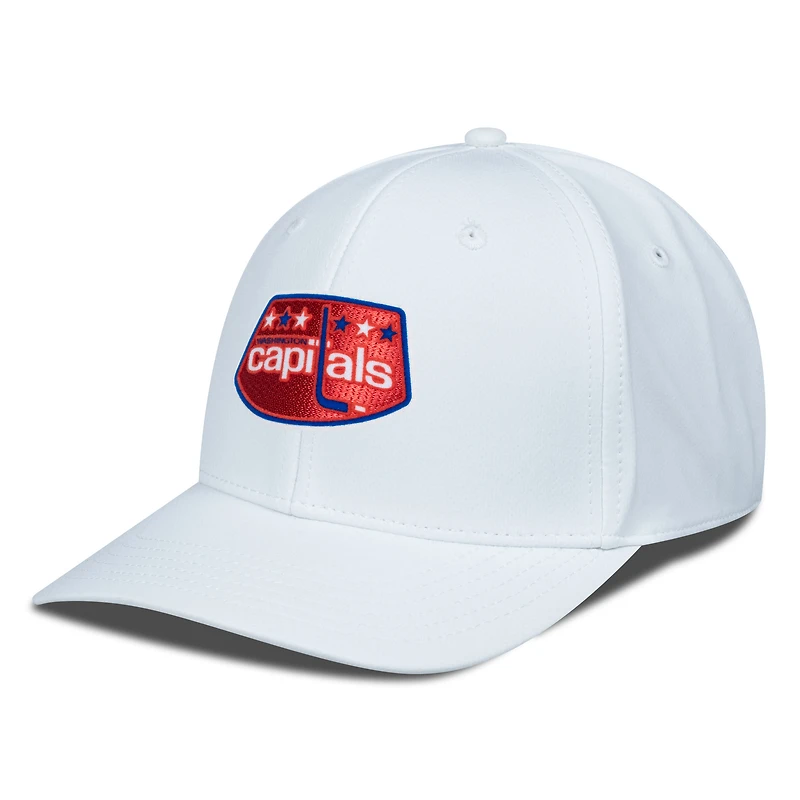 Men's Levelwear White Washington Capitals Retro Skylight Rise Flex Hat