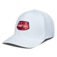 Men's Levelwear White Washington Capitals Retro Skylight Rise Flex Hat