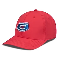 Men's Levelwear Red Montreal Canadiens Retro Skylight Rise Flex Hat