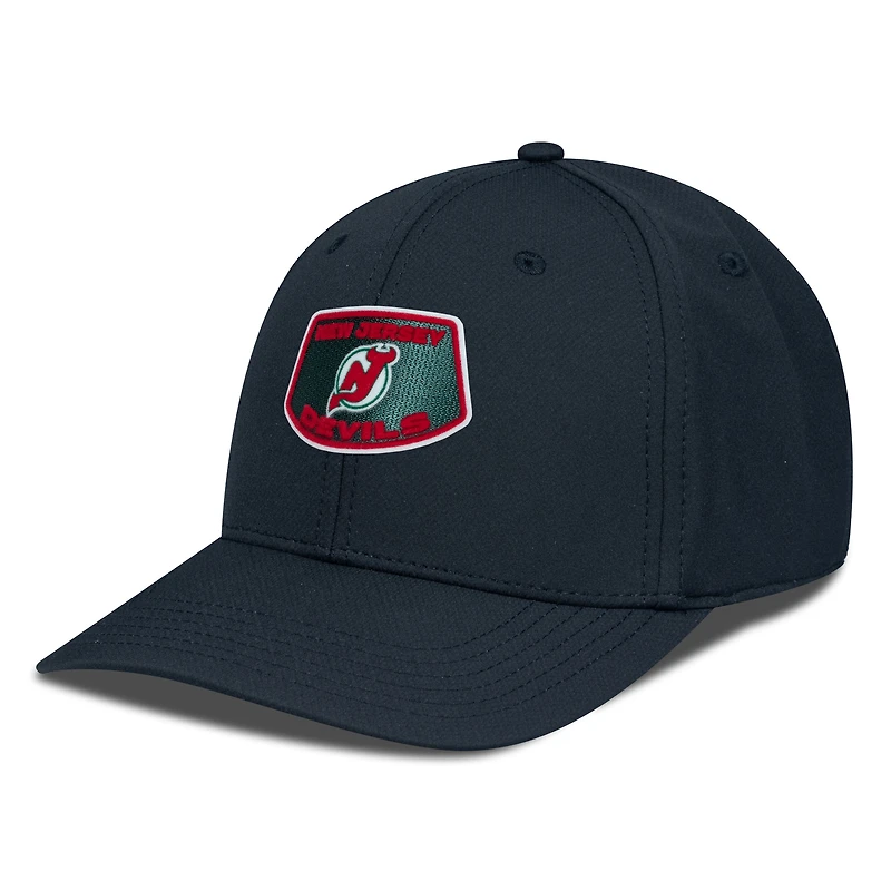 Men's Levelwear Black New Jersey Devils Retro Skylight Rise Flex Hat