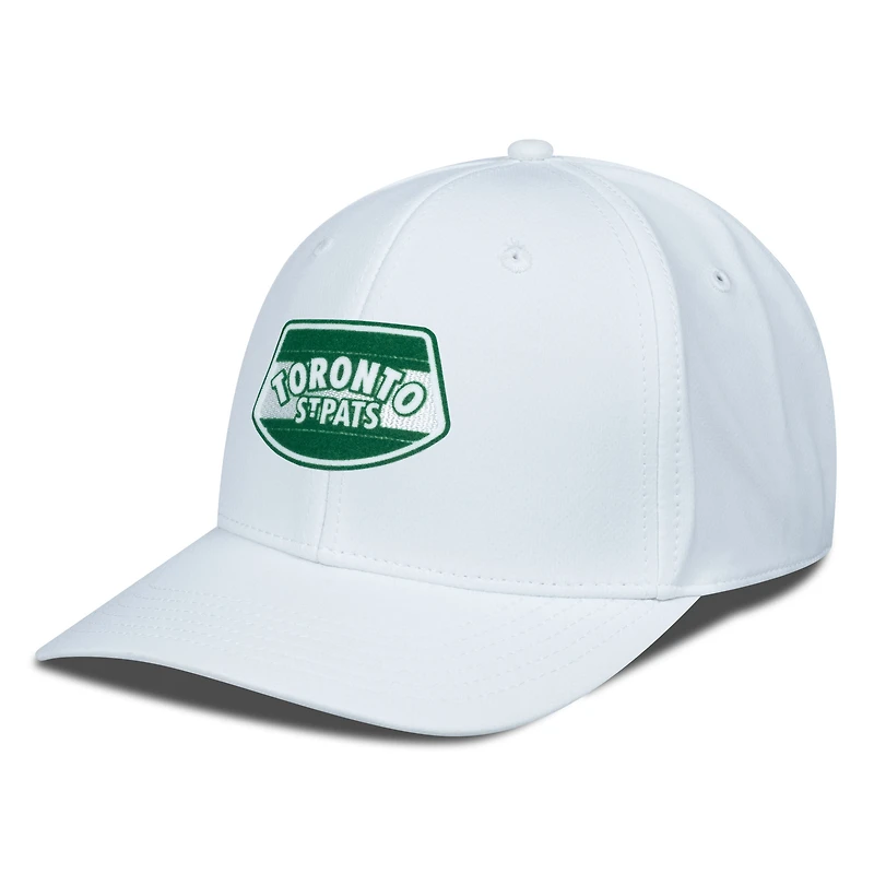 Men's Levelwear White Toronto St. Pats Retro Skylight Rise Flex Hat