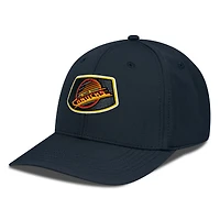 Men's Levelwear Black Vancouver Canucks Retro Skylight Rise Flex Hat
