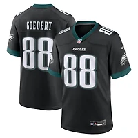 Men's Nike Dallas Goedert Black Philadelphia Eagles Alternate Game Jersey