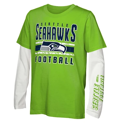 Youth Seattle Seahawks In the Mix T-Shirt Combo Set