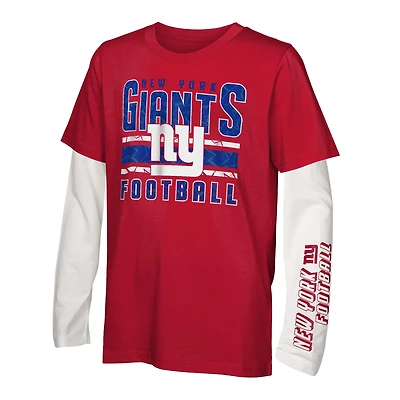 Youth New York Giants In the Mix T-Shirt Combo Set
