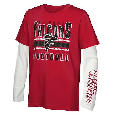 Youth Atlanta Falcons In the Mix T-Shirt Combo Set