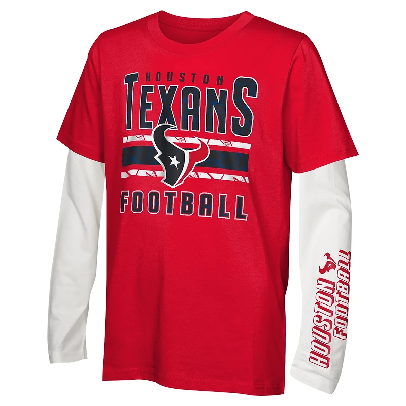 Youth Houston Texans In the Mix T-Shirt Combo Set