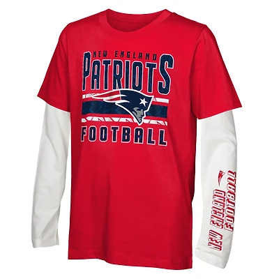 Preschool New England Patriots In the Mix T-Shirt Combo Set