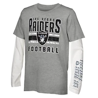 Preschool Las Vegas Raiders In the Mix T-Shirt Combo Set