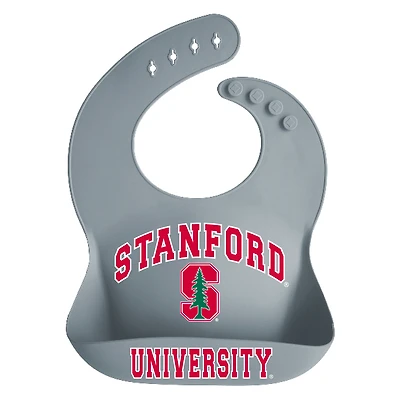 Infant Garb Stanford Cardinal Silicone Crumb Catcher Bib