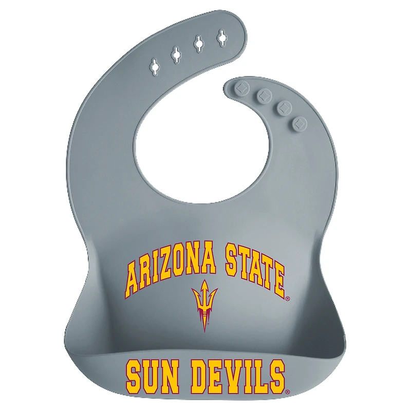 Infant Garb Arizona State Sun Devils Silicone Crumb Catcher Bib