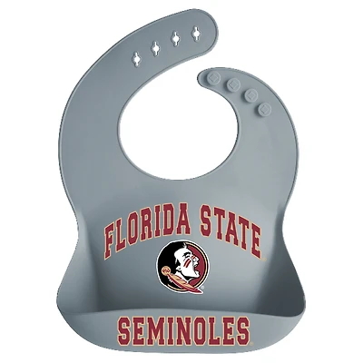 Infant Garb Florida State Seminoles Silicone Crumb Catcher Bib