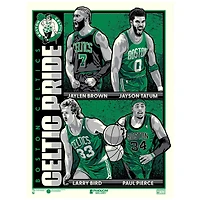 Boston Celtics Celtic Pride 18'' x 24'' Serigraph Limited Edition Art Print