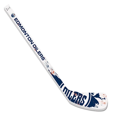 Edmonton Oilers Splatter Mini Hockey Stick
