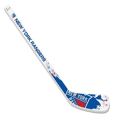 New York Rangers Splatter Mini Hockey Stick