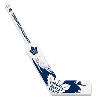 Toronto Maple Leafs Goalie Splatter Mini Hockey Stick