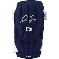 George Springer Toronto Blue Jays Autographed Game-Used Navy Elbow Guard from the 2023 MLB Season