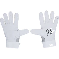 George Springer Toronto Blue Jays Autographed Player-Issued White Nike Batting Gloves from the 2023 MLB Season