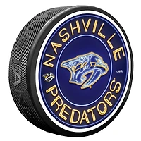 Nashville Predators Neon Replicated Puck