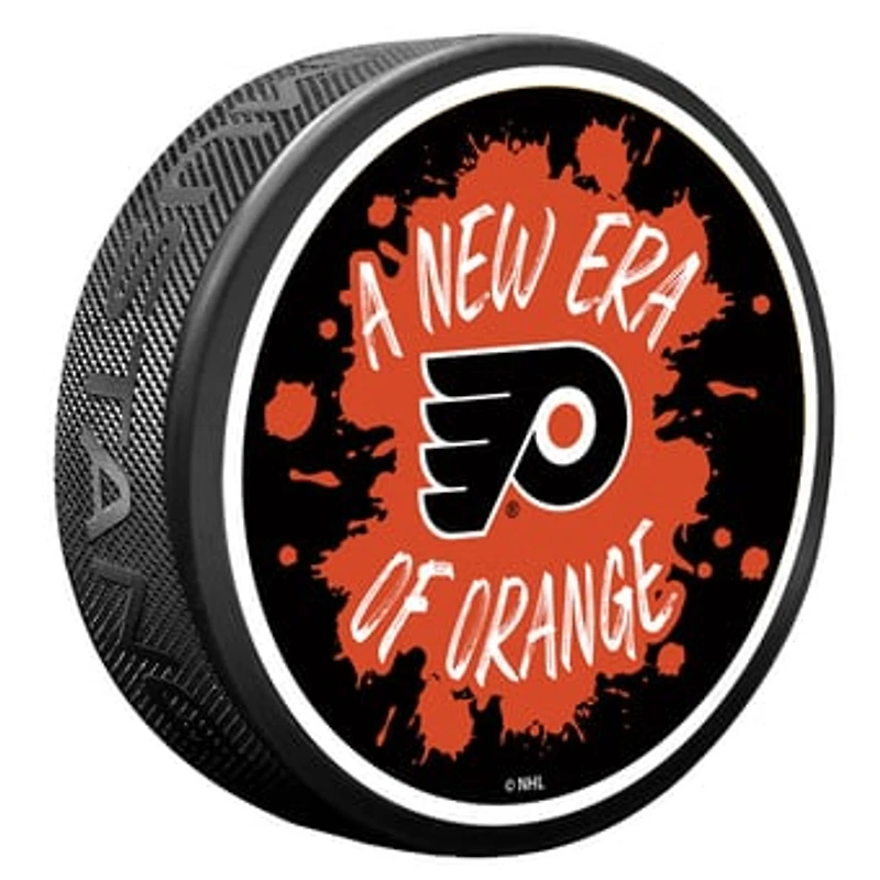 Philadelphia Flyers Slogan Hockey Puck