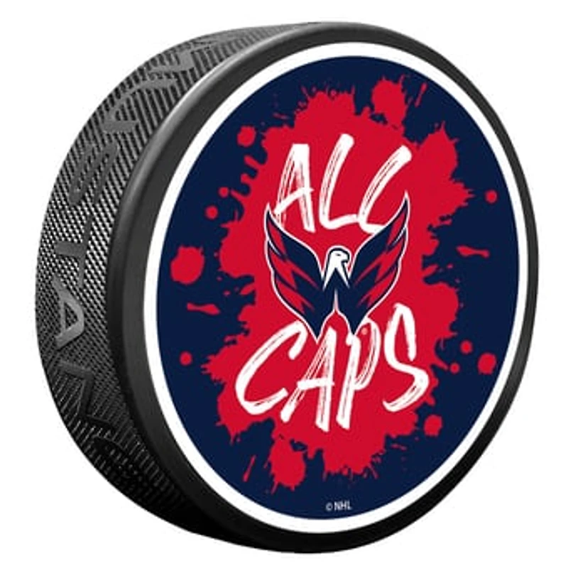 Washington Capitals Slogan Hockey Puck