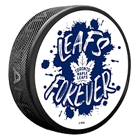 Toronto Maple Leafs Slogan Hockey Puck