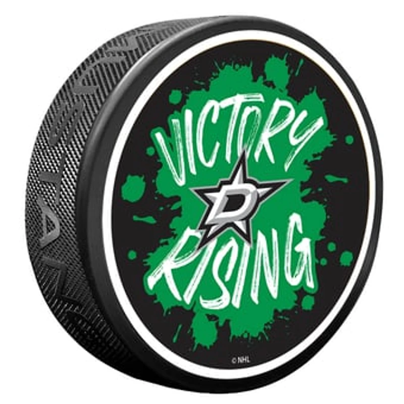 Dallas Stars Slogan Hockey Puck