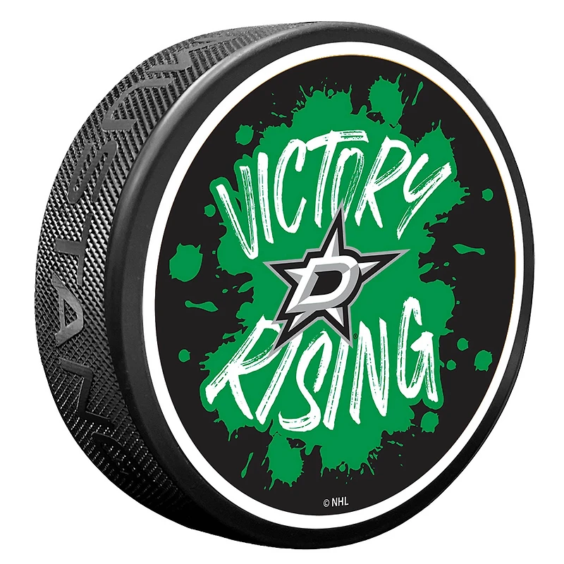 Dallas Stars Slogan Hockey Puck