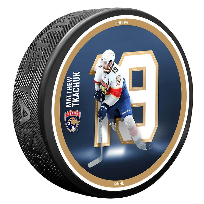 Matthew Tkachuk Florida Panthers Breakout Series Puck