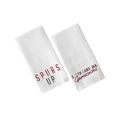 Little Birdie South Carolina Gamecocks 2-Pack Tea Towel Set