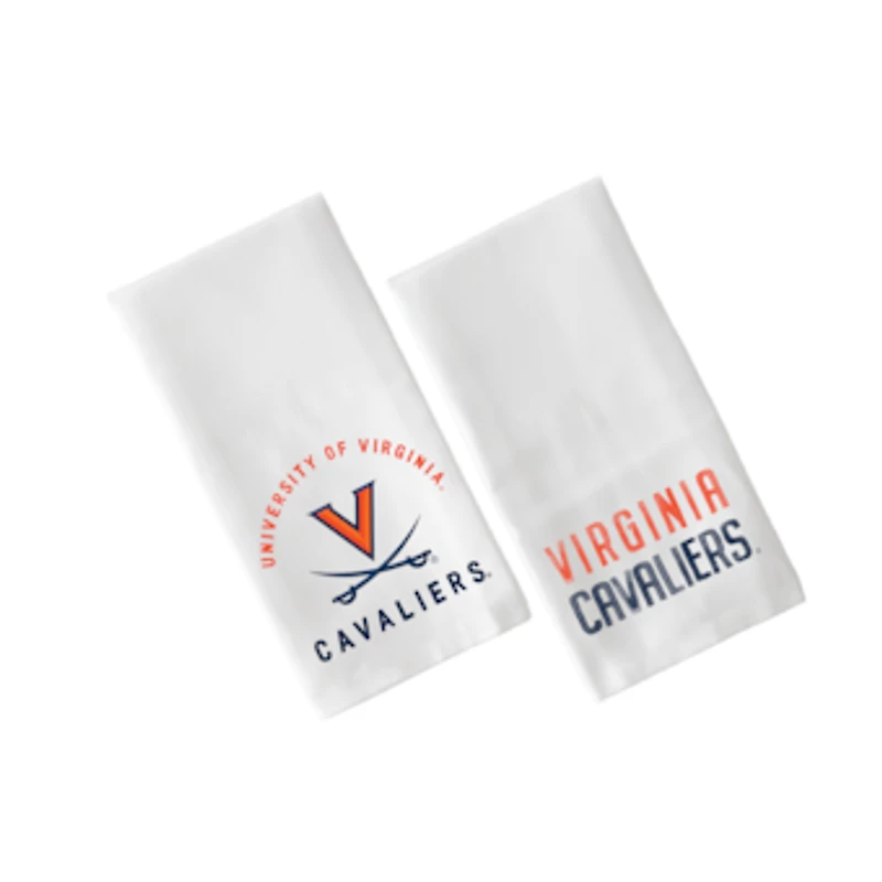 Little Birdie Virginia Cavaliers 2-Pack Tea Towel Set