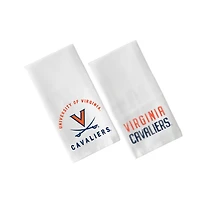 Little Birdie Virginia Cavaliers 2-Pack Tea Towel Set