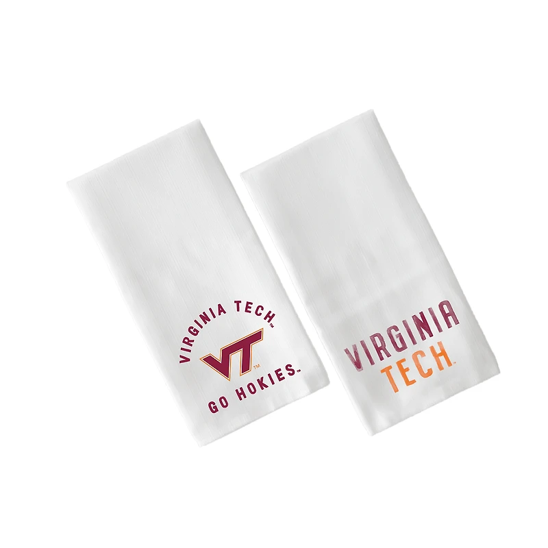 Little Birdie Virginia Tech Hokies 2-Pack Tea Towel Set