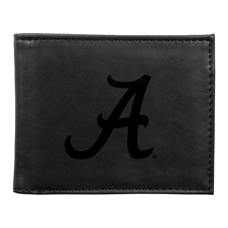 Black Alabama Crimson Tide Billfold Wallet