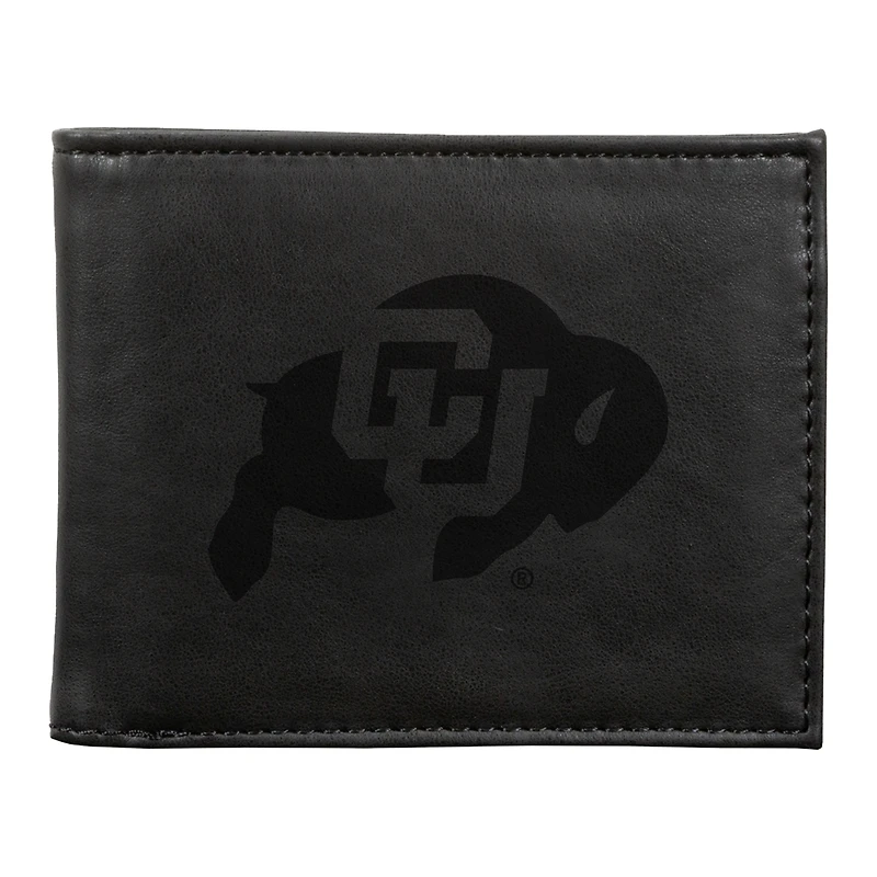 Black Colorado Buffaloes Billfold Wallet