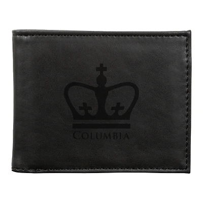 Black Columbia University Billfold Wallet