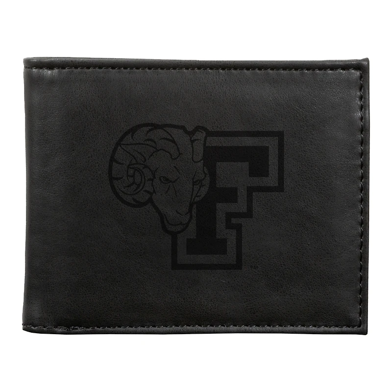 Black Fordham Rams Billfold Wallet