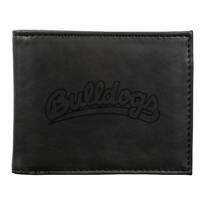 Black Fresno State Bulldogs Billfold Wallet