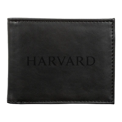 Black Harvard Crimson Billfold Wallet