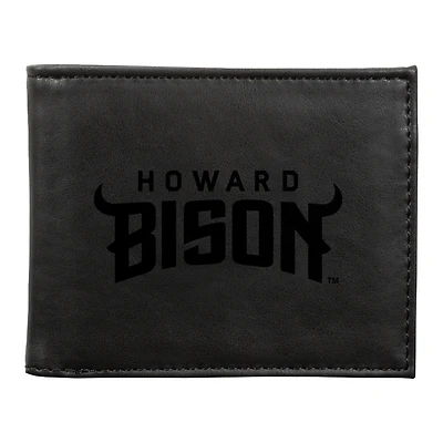 Black Howard Bison Billfold Wallet