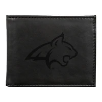 Black Montana State Bobcats Billfold Wallet