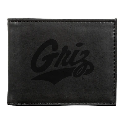 Black Montana Grizzlies Billfold Wallet
