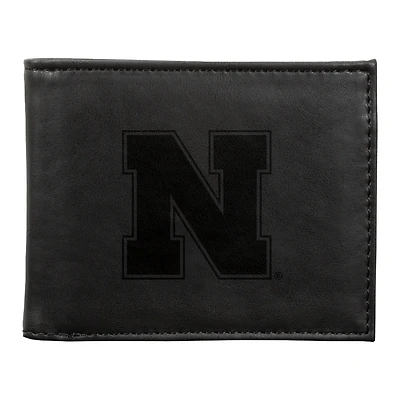 Black Nebraska Huskers Billfold Wallet