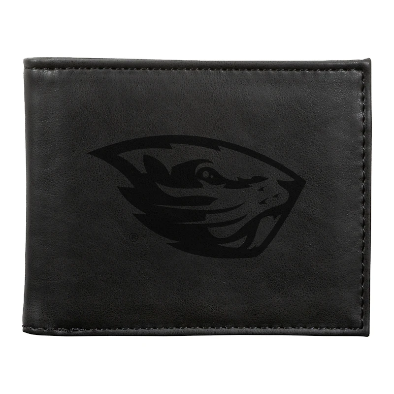 Black Oregon State Beavers Billfold Wallet