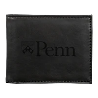 Black Pennsylvania Quakers Billfold Wallet