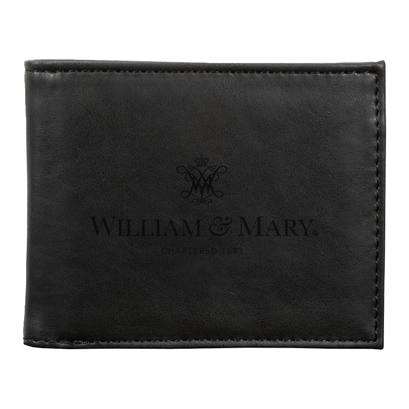 Black William & Mary Tribe Billfold Wallet