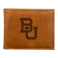 Brown Baylor Bears Billfold Wallet