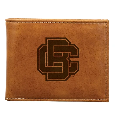 Brown Bethune-Cookman Wildcats Billfold Wallet
