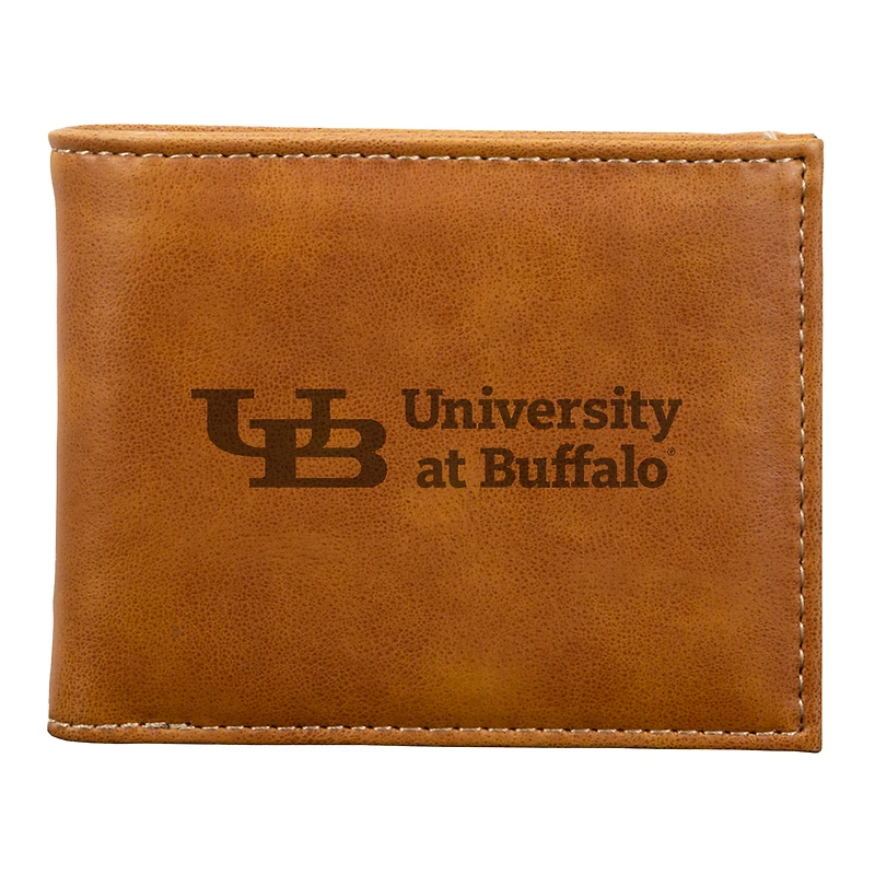 Brown Buffalo Bulls Billfold Wallet
